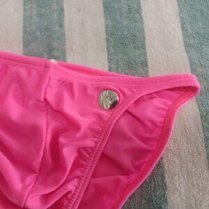 (*) DESIGNER MODUS VIVENDI PINK BIKINI SWIM BRIEF, SIZE "S" (30"-32") Pre-Owned